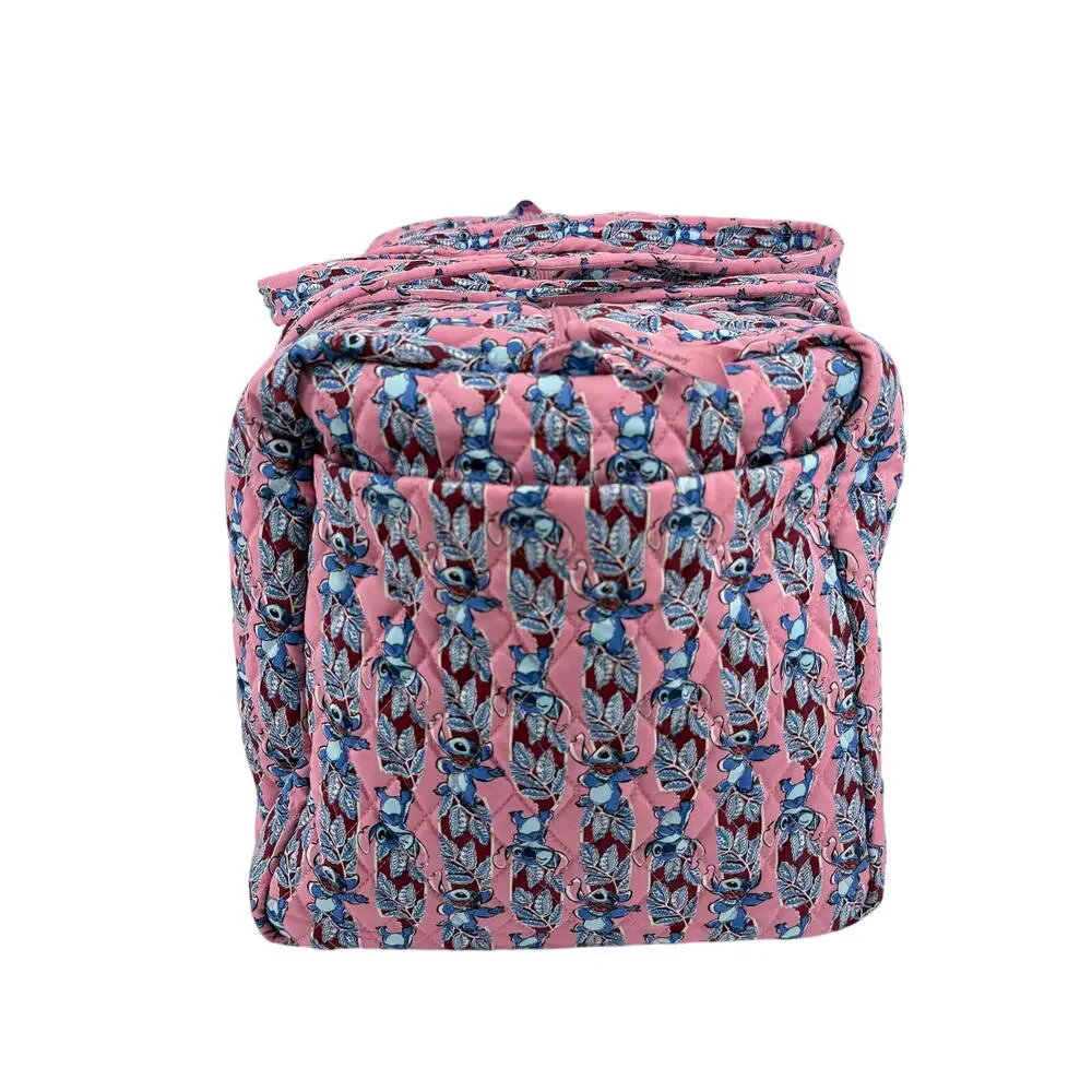 Vera Bradley Disney Large Original Duffel Bag Surfboard Stitch Quilted Cotton